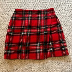 Hollister Plaid Mini Skirt size XS